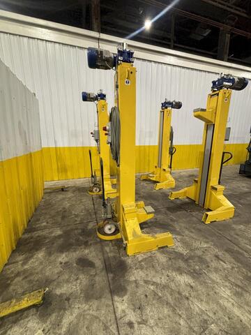 80000 lb. Whiting #SCM-100F.4, Portable Lift Jacks, Qty. 4, 10 Ton (Each), 480 V, 2015 - Image 9