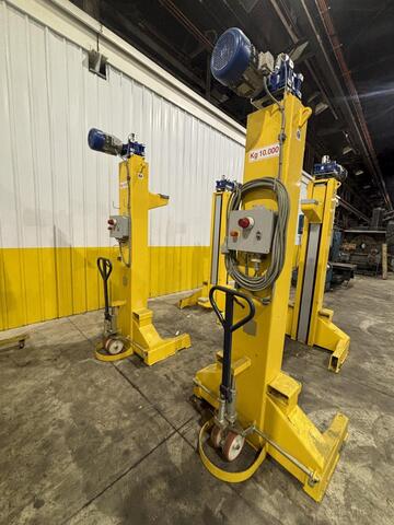 80000 lb. Whiting #SCM-100F.4, Portable Lift Jacks, Qty. 4, 10 Ton (Each), 480 V, 2015 - Image 10