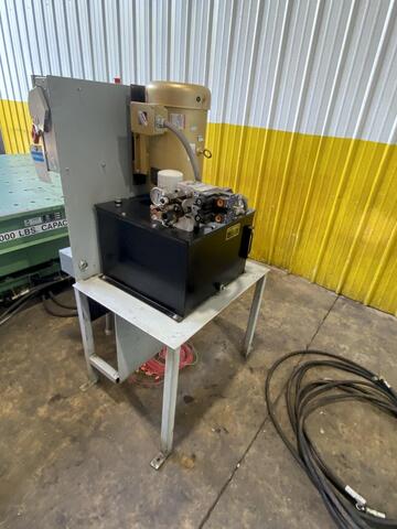 40000 lb. Lange-Lift #Hevi-Haul, Hydraulic Scissor Lift Table w/Tilting Deck, 84" x 120" x 1" Table, 24" H - Image 9