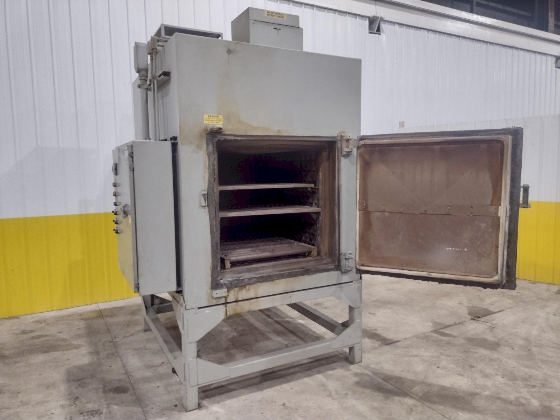 60" x 38" x 38" Precision Quincy #45E-1000M, Heated Oven, 572-1000 °F, 1.5 HP 2520 DFM Recirculating Fan - Image 2