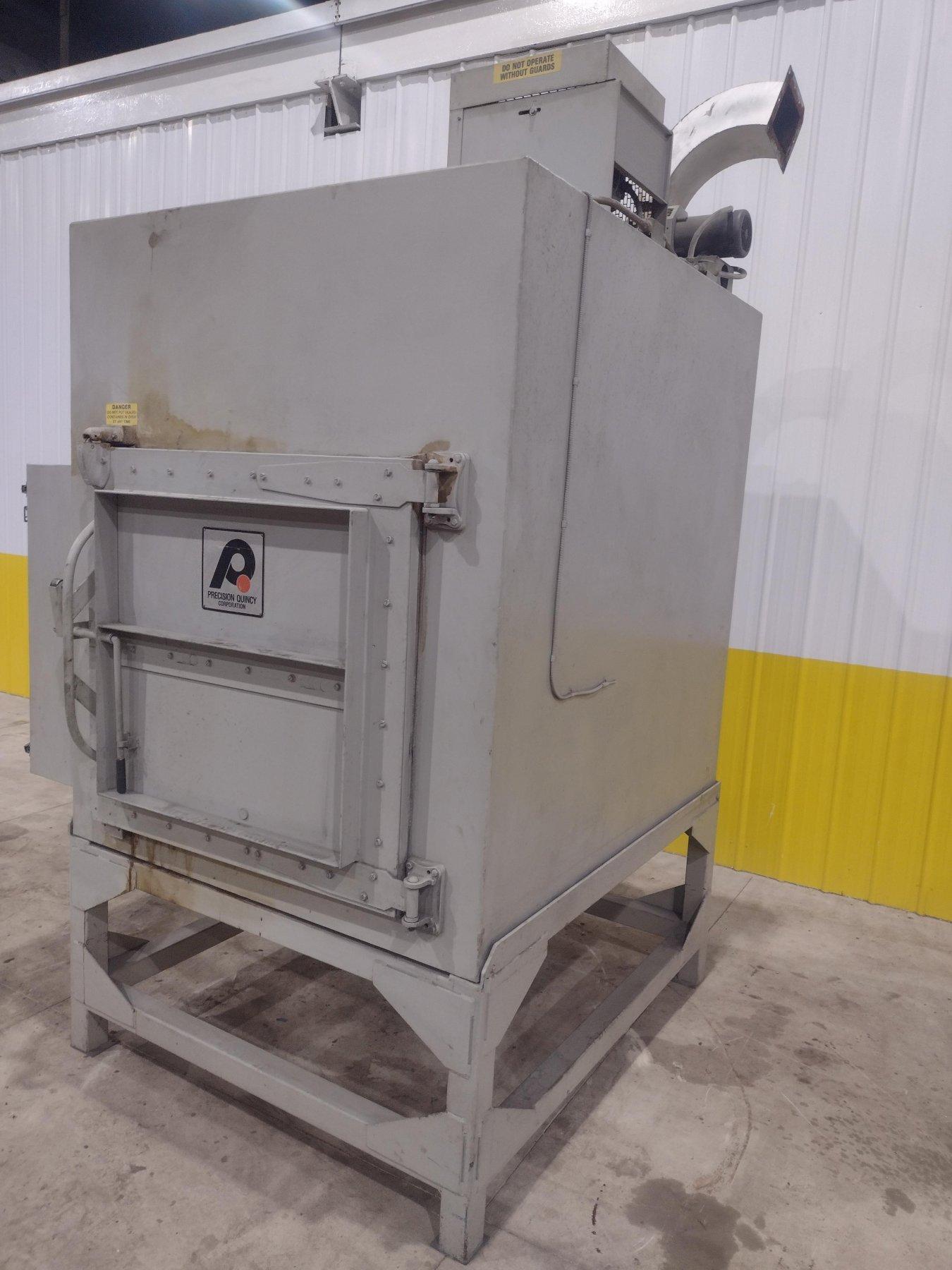 60" x 38" x 38" Precision Quincy #45E-1000M, Heated Oven, 572-1000 °F, 1.5 HP 2520 DFM Recirculating Fan - Image 4