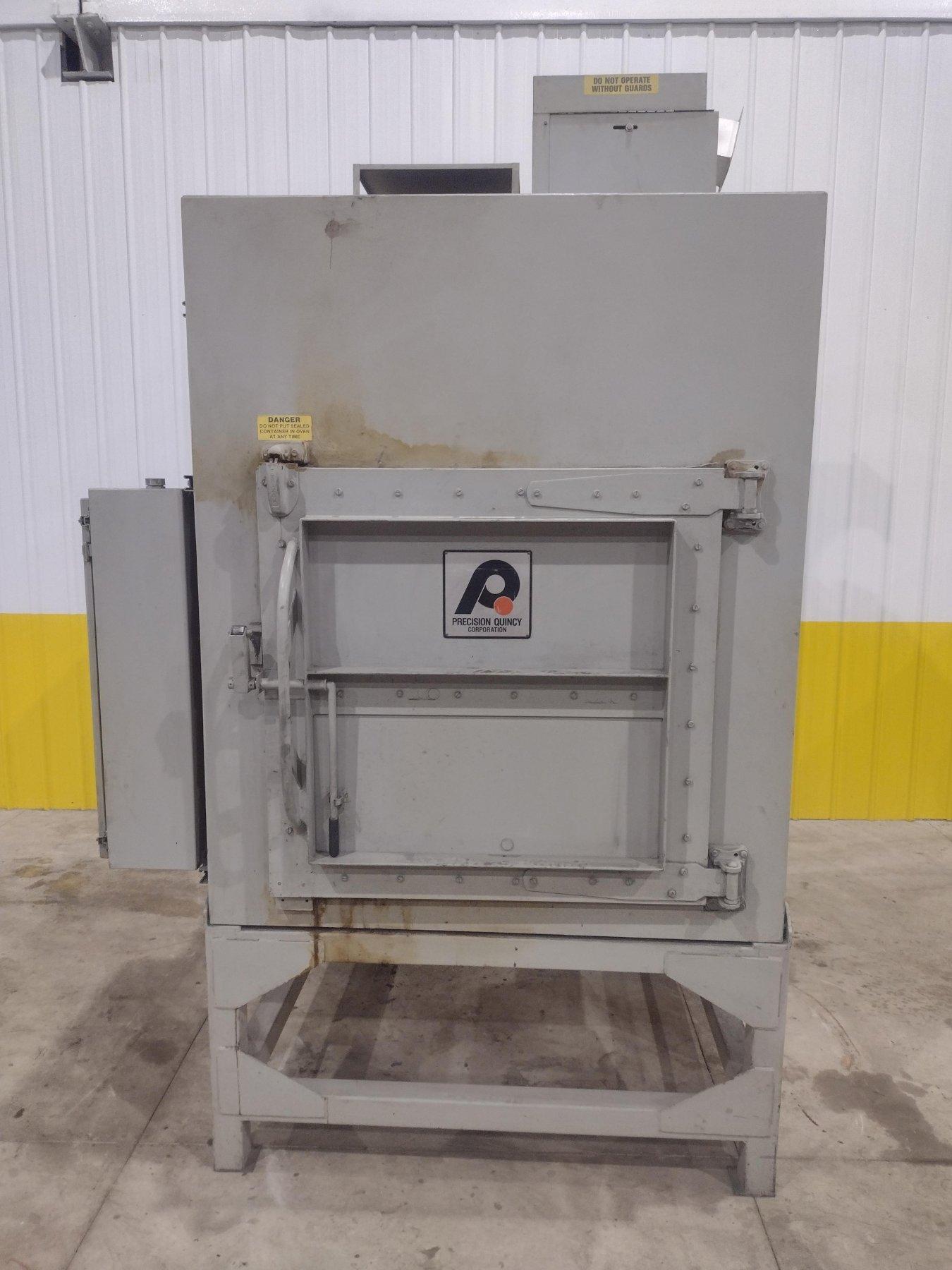 60" x 38" x 38" Precision Quincy #45E-1000M, Heated Oven, 572-1000 °F, 1.5 HP 2520 DFM Recirculating Fan - Image 5
