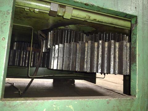 8" x 8" x 3/4" Haeusler #HPR-20VH, Horizontal & Vertical Hydraulic Pipe & Angle Roll, (2) 50 HP, 1981 - Image 10