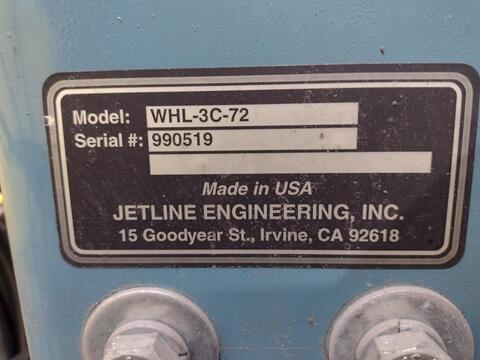 1000 lb. Jetline #WHL-3C-72, Weld Head Locator & Positioner, 4-Roll Feed Head, 18" diameter Faceplate, 120 - Image 2