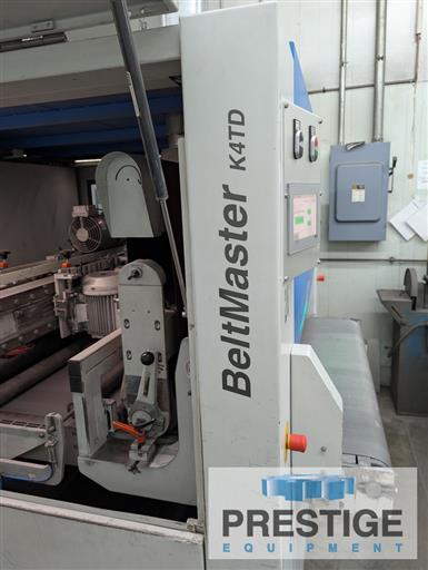 53" Loewer #BMK4TD, belt sander, automatic material feed, 20 HP, 1400 RPM, 2019 - Image 5