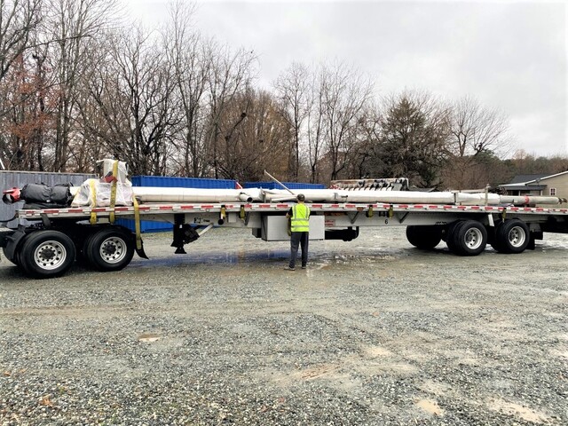 9" diameter x 53' long, Fertel, tubular inclined screw comveyor auger, carbon steel screw, 20 HP - Image 4