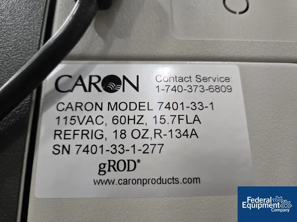 Caron #7401-33, Reach-In CO2 Incubator, R134A, 115 V., unused - Image 6