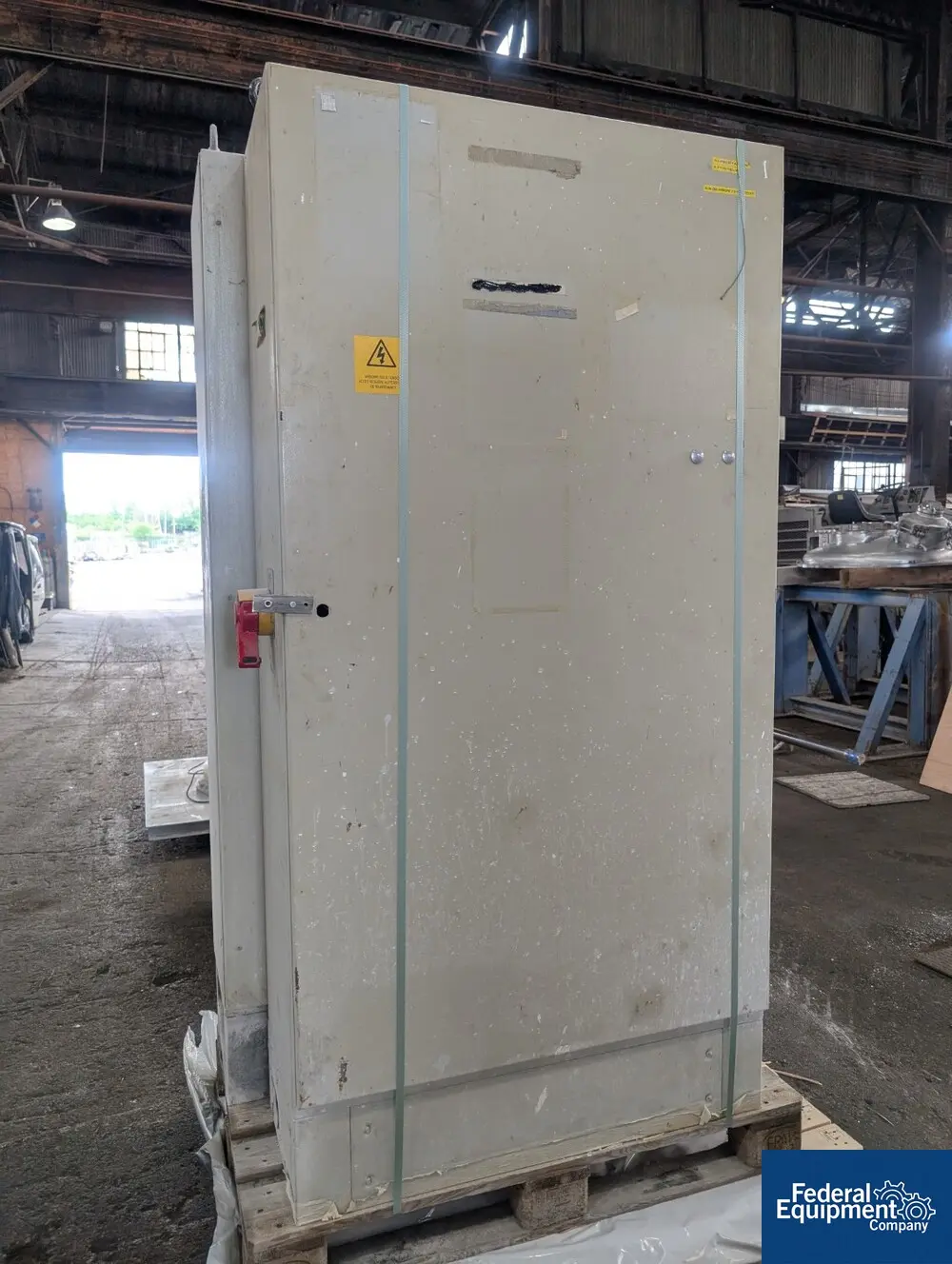 Netzsch #LME100K, Media Mill, 63 KW, 460 V., w/ unused chambers & spares, 2000 - Image 5