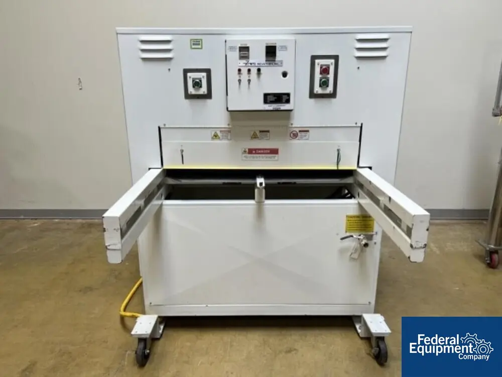 ZED #15-TMO, shuttle sealer, 230 V., 6 cycles/min, 24" x 38" x 4" seal - Image 1