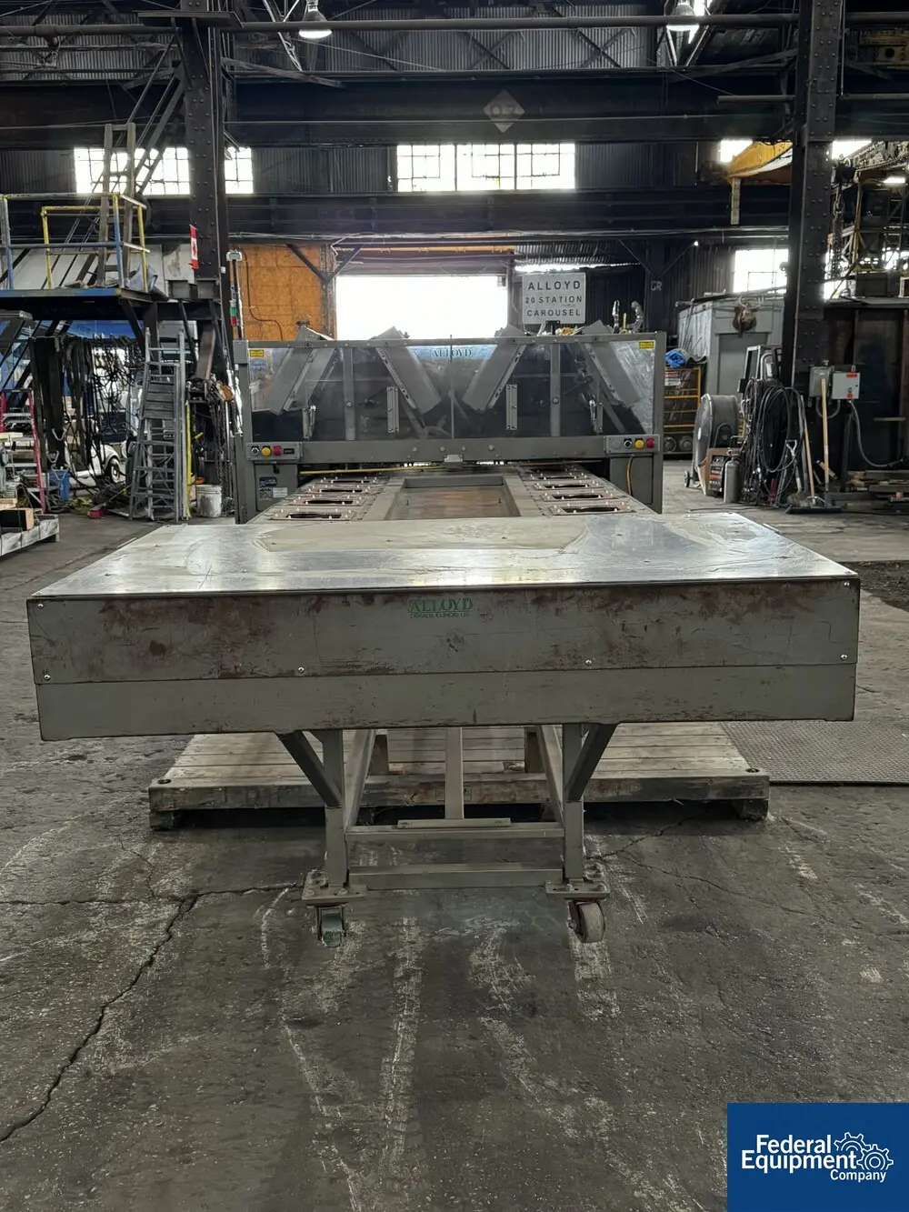 Alloyd #20S1216OC, Carousel Blister Sealer, 20 indexes / min, 12 station, 3 KW, 230 V., 1997 - Image 3