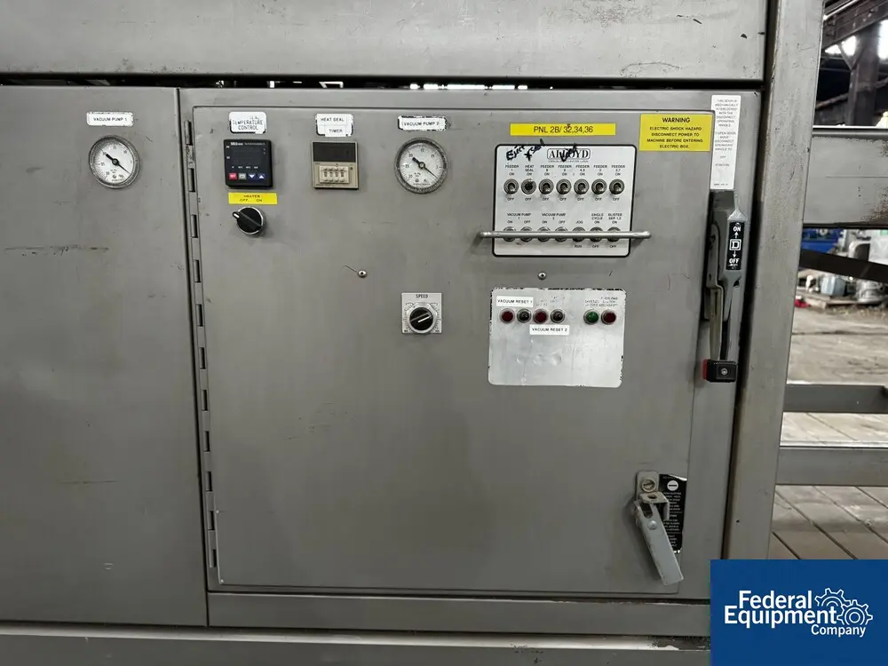 Alloyd #20S1216OC, Carousel Blister Sealer, 20 indexes / min, 12 station, 3 KW, 230 V., 1997 - Image 7