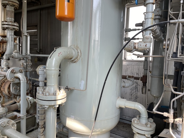 95 HP Gardner #SSHG99B, screw compressor, 1-stage, Caterpillar 3304 engine, 2002 - Image 8