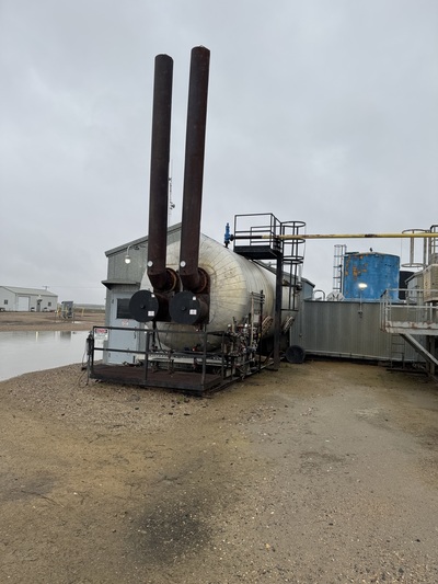 120" x 30' Horizontal Treater, 75 psi, 1986 - Image 2