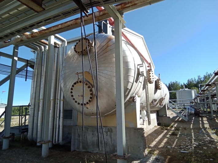 120" x 35' Horizontal Electrostatic Treater, 75 psi, 1979 - Image 4