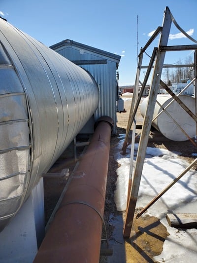 72" x 20' Horizontal Treater, 50 psi, 1984 - Image 4