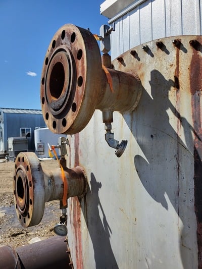 72" x 20' Horizontal Treater, 50 psi, 1984 - Image 5