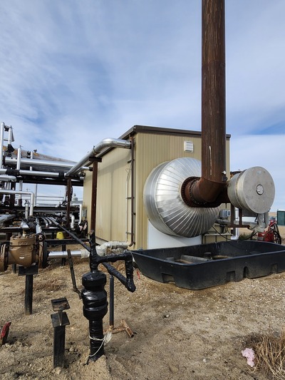 96" x 30' Horizontal Treater, 75 psi, 2012 - Image 2