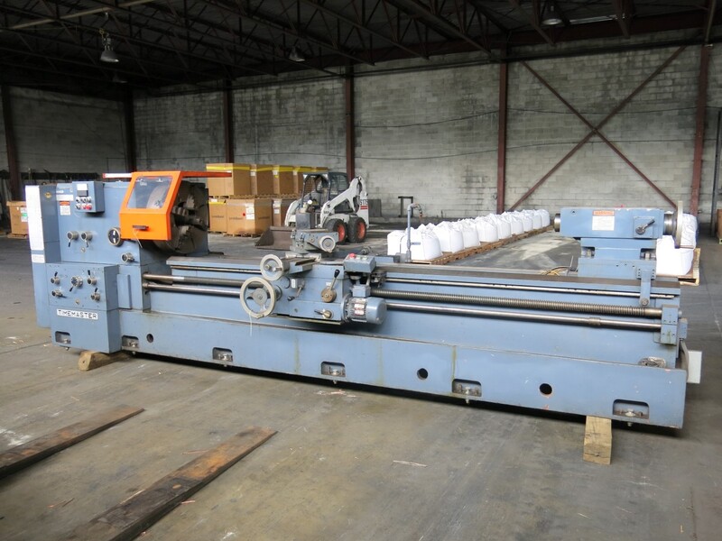28" x 118" Gurutzpe #TimeMaster-Super, Hollow spindle lathe, 45" swing in gap, 19' overall, 10" bore, MT#6 - Image 1