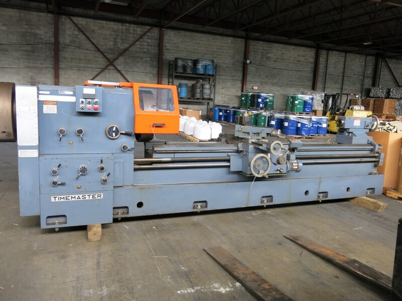 28" x 118" Gurutzpe #TimeMaster-Super, Hollow spindle lathe, 45" swing in gap, 19' overall, 10" bore, MT#6 - Image 2