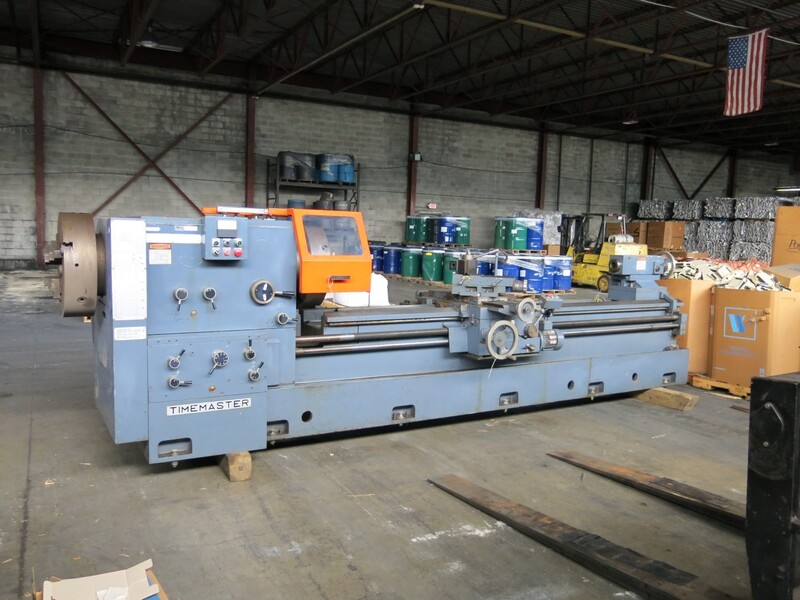 28" x 118" Gurutzpe #TimeMaster-Super, Hollow spindle lathe, 45" swing in gap, 19' overall, 10" bore, MT#6 - Image 3