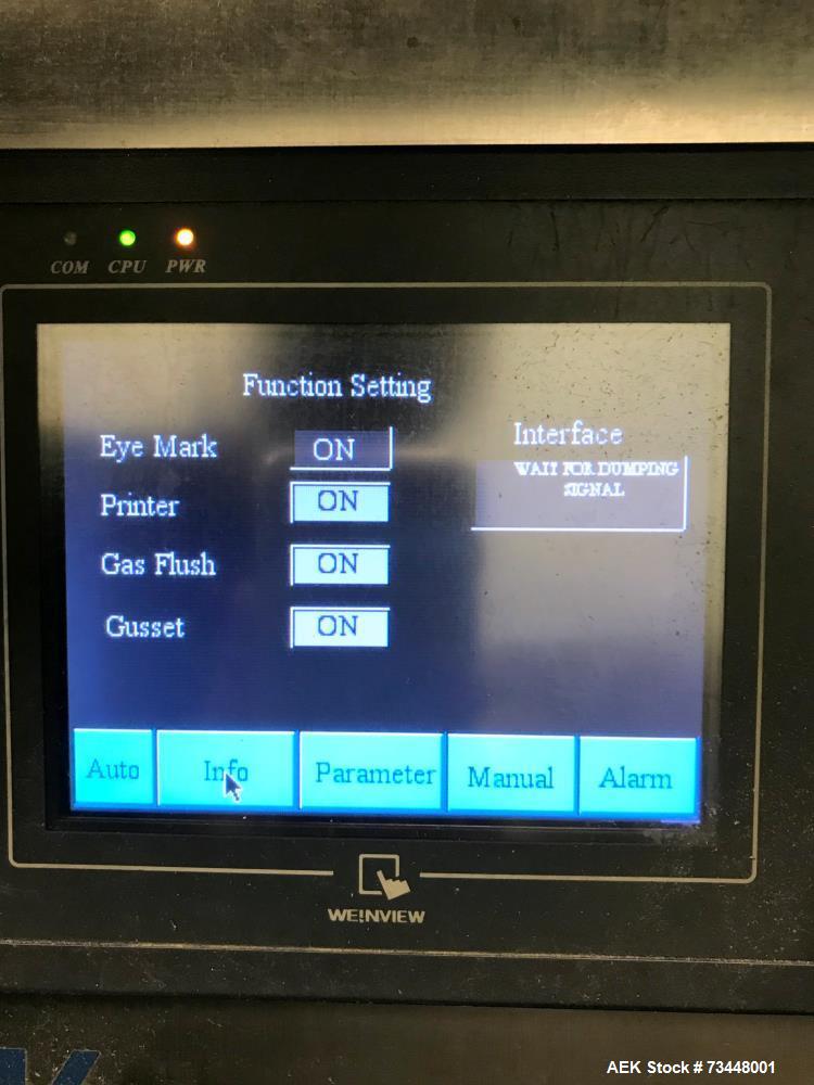 Weighpack #Vertek-Jr, VFFS, w/ Combiscale, 10-20 CPM, 1.5-5.5" width x 8" L max, single head - Image 6