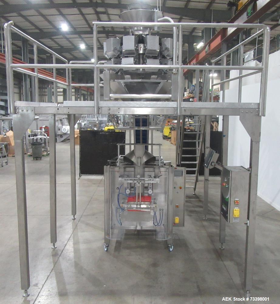 WeighPack #Xpdius-Elite-1700, Servo VFFS, w/ Primo Combi Scale & feeder, 50 CPM, 17" width x 24" L, Omron - Image 1