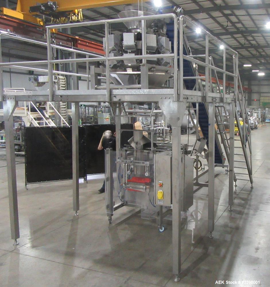 WeighPack #Xpdius-Elite-1700, Servo VFFS, w/ Primo Combi Scale & feeder, 50 CPM, 17" width x 24" L, Omron - Image 3