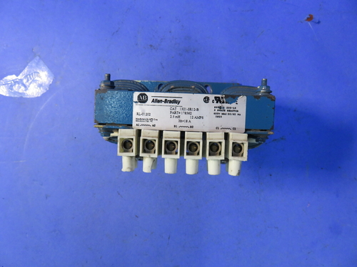 12 Amps, Allen-Bradley 1321-3R12-B, 3 phase line rector 2.5 MH, 1 yr warranty - Image 2