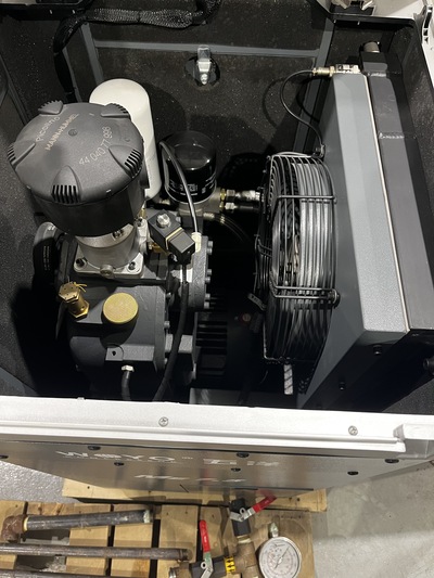 28 scfm, 145 psig, Woyo #ME-7.5, screw air compressor, 10 HP @ 3525 RPM, 2024 - Image 2
