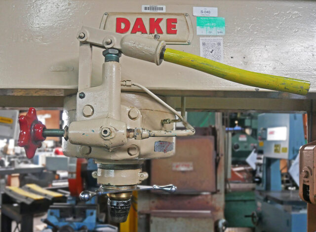 75 Ton, Dake #75H, h-frame press, 44" between housing, 4-1/2" ram travel, - Image 5