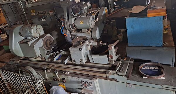 14" x 48" Landis #3RH, universal cylindrical grinder, swing down ID spindle, 16" grinding wheel diameter, 1982 - Image 1