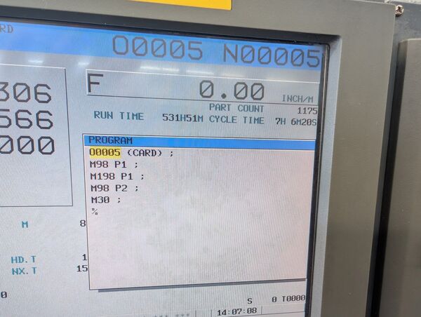 Litz #Hi-Tech-CV-1000, CNC vertical machining center, Fanuc 0iMF