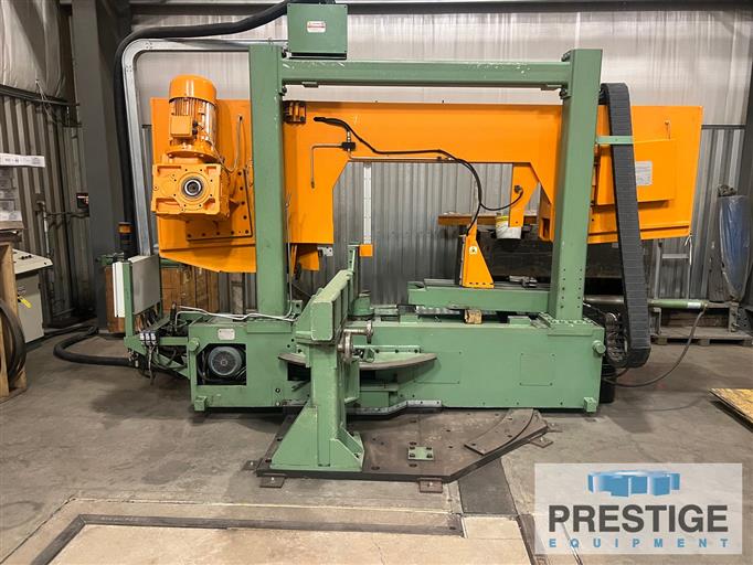 24" x 40" Gernetti #SHN40/24-MC, twin column horizontal miter band saw, brand new, never used, 2009 - Image 2