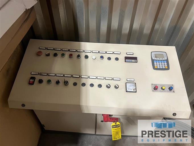 24" x 40" Gernetti #SHN40/24-MC, twin column horizontal miter band saw, brand new, never used, 2009 - Image 4