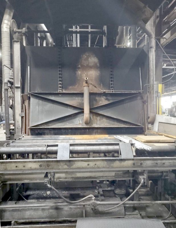 72" width x 396" L x 24" H Surface Combustion #1706-04, roller hearth furnace, 1000&deg;F - Image 2