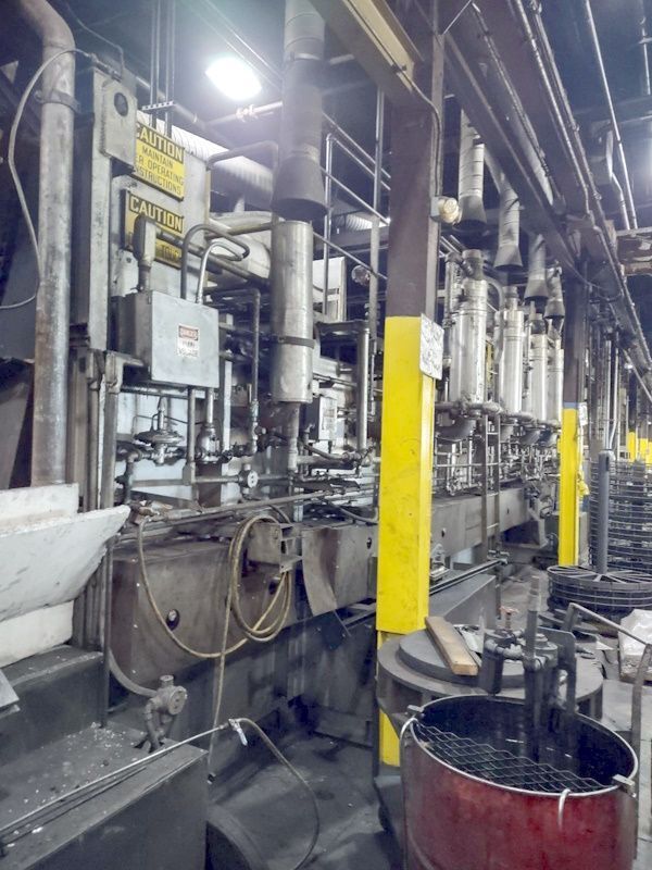 72" width x 396" L x 24" H Surface Combustion #1706-04, roller hearth furnace, 1000&deg;F - Image 4