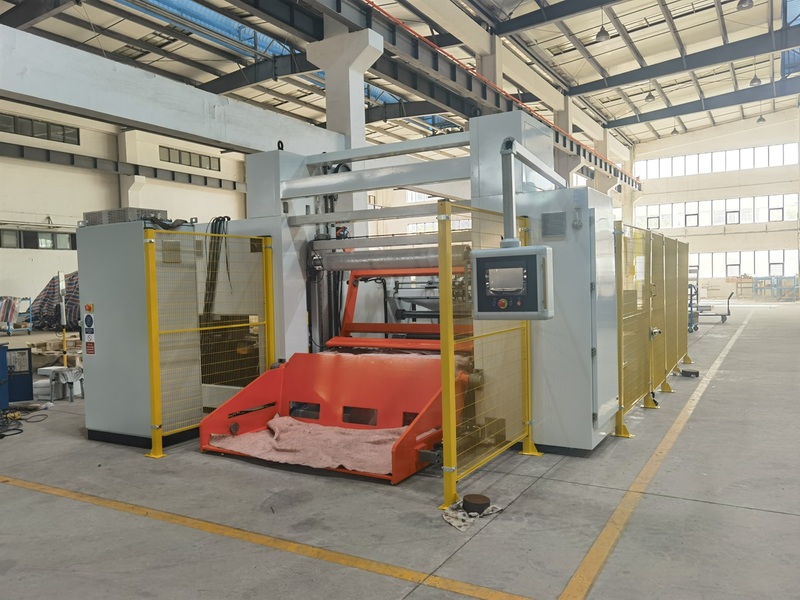 SRC Systems #72TDW, 2 drum slitter rewinder, 72"-110" roll width, 72" unwind roll diameter, BST EKR500 edge - Image 2