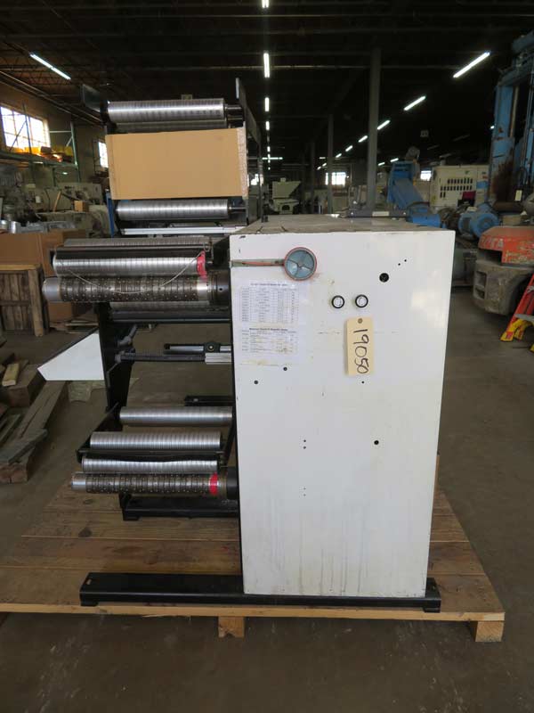 Converting Equipment International (CEI) #130-16, 16" doctor rewinder, digital operator screen - Image 8