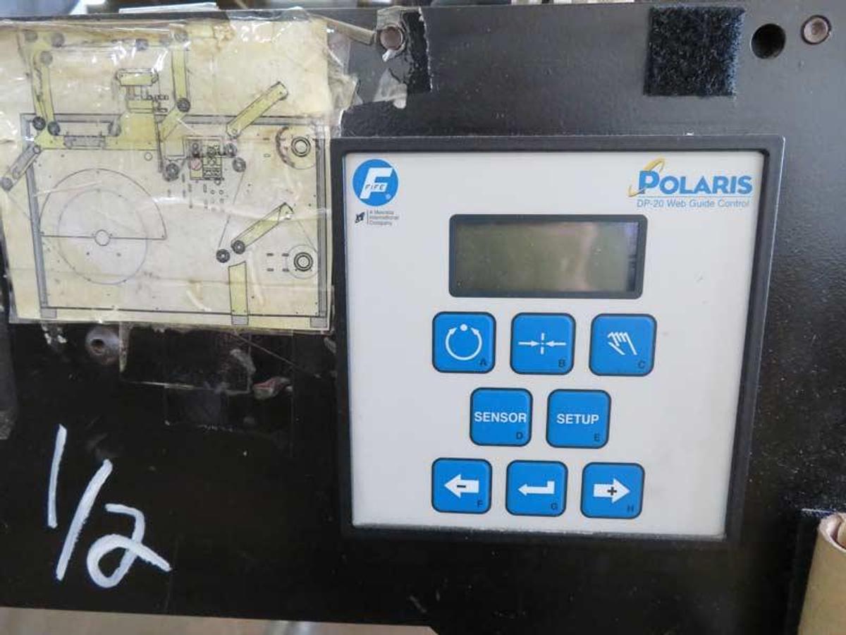 Converting Equipment International (CEI) #130-16, 16" doctor rewinder, digital operator screen - Image 10