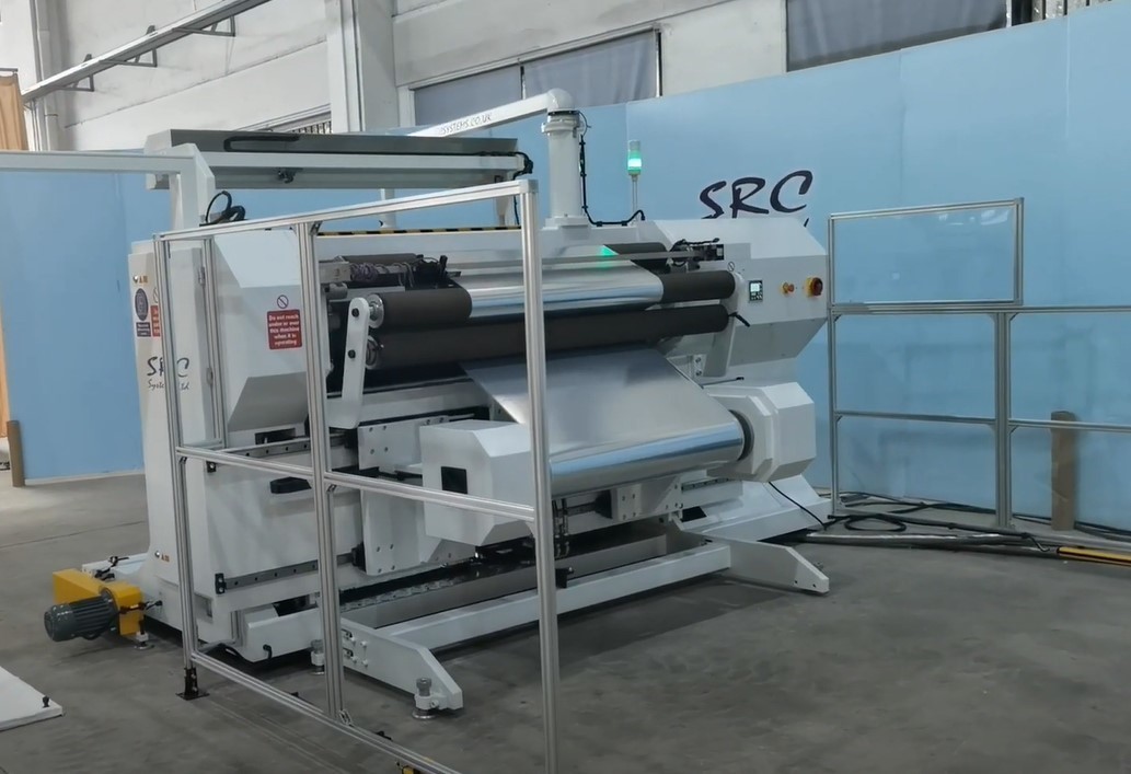 SRC Systems #610-Compact, duplex slitter rewinder, 63" working width, 40" unwind diameter, new, 2024 - Image 3