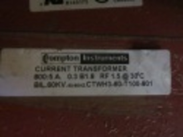 800 HP Cutler-Hammer, 4-21188, 4160 Volts, #MVS4078 - Image 7
