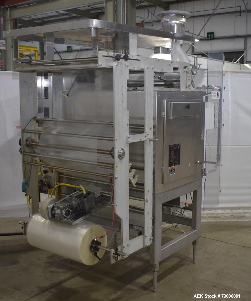 CMD #Icon-380, VFFS, w/ Bagger, 120 CPM, 2.4-15.7" width x 2.4-19.6" L bag max, AB Logix PLC, 2003 - Image 4