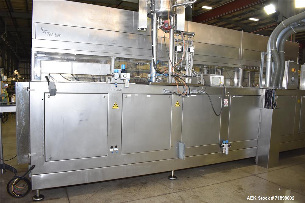 Bossar #BL3000-STU3, HFFS, Liquid Stand-Up Pouch Filler, 150 PPM, AB PLC, Stainless Steel, 3 nozzle, 480 V. - Image 9