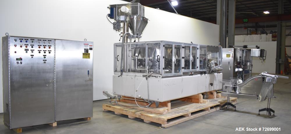 Jones APM #Pouch-King, HFFS, Dual Auger, 1000 IPM, 3- or 4-Sided Seal, 3.5-6" width x 3-8" H range, G &L PLC - Image 4