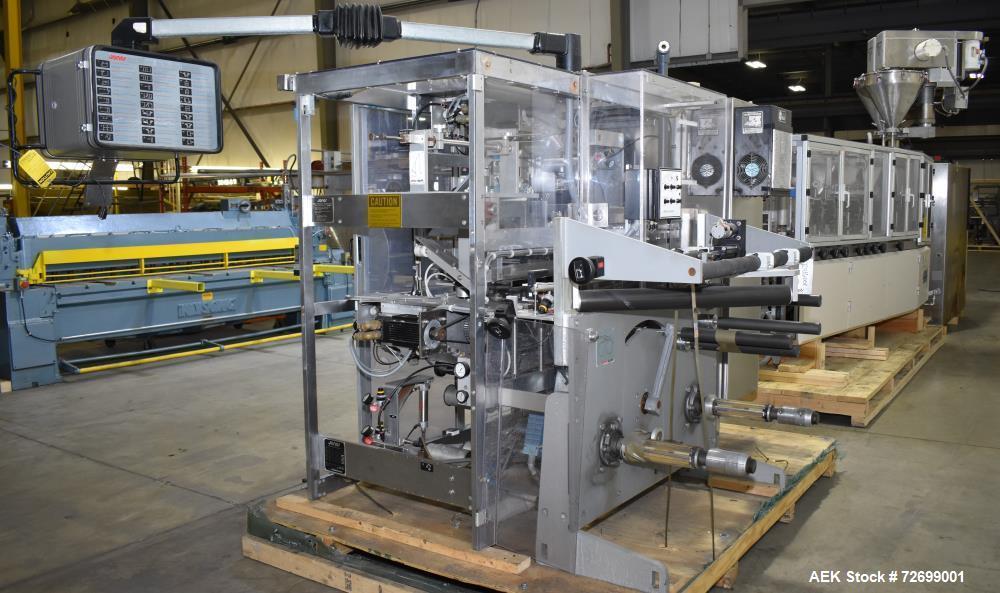 Jones APM #Pouch-King, HFFS, Dual Auger, 1000 IPM, 3- or 4-Sided Seal, 3.5-6" width x 3-8" H range, G &L PLC - Image 6