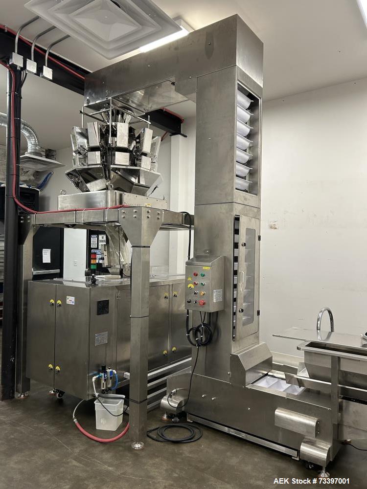 Plan-It Packaging #Neptune-EcoBagger-2100, VFFS, 0-180mm width bags, 20 CPM, 480 V., Stainless Steel - Image 3