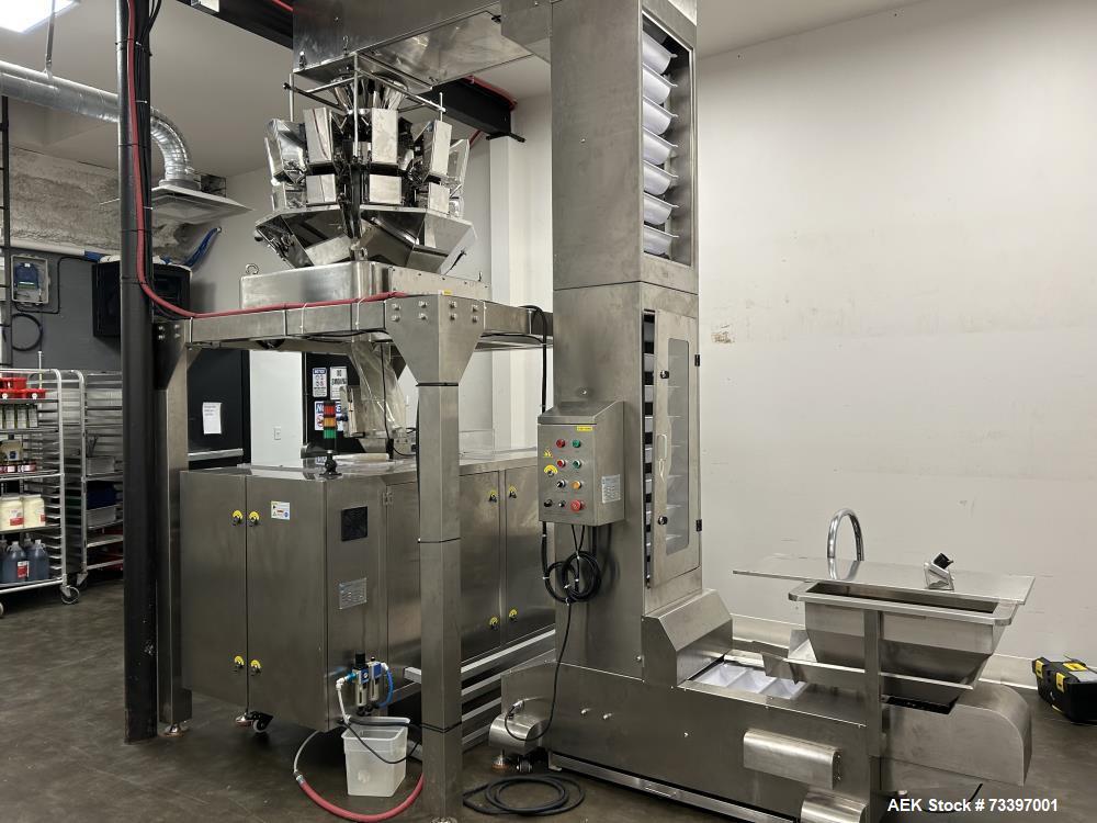 Plan-It Packaging #Neptune-EcoBagger-2100, VFFS, 0-180mm width bags, 20 CPM, 480 V., Stainless Steel - Image 4