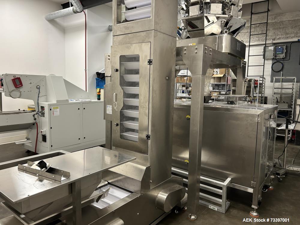 Plan-It Packaging #Neptune-EcoBagger-2100, VFFS, 0-180mm width bags, 20 CPM, 480 V., Stainless Steel - Image 5