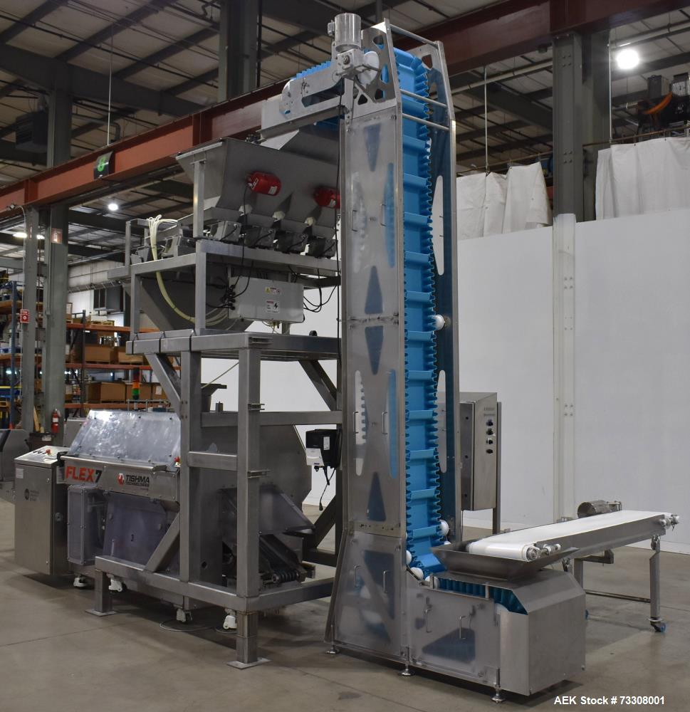 Tishma #Flex-7 ROO-100, Premade Pouch Fill & Sealer, 40 PPM, 4-16" width x 6-21" H x 0-6" Thick ranges - Image 2