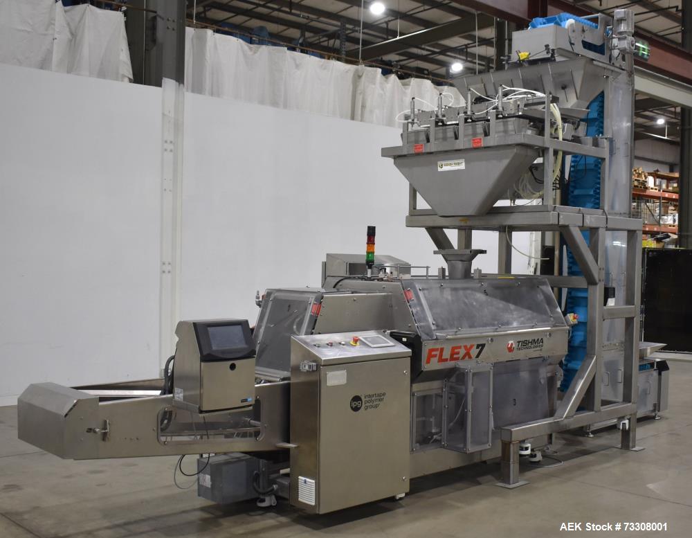 Tishma #Flex-7 ROO-100, Premade Pouch Fill & Sealer, 40 PPM, 4-16" width x 6-21" H x 0-6" Thick ranges - Image 3